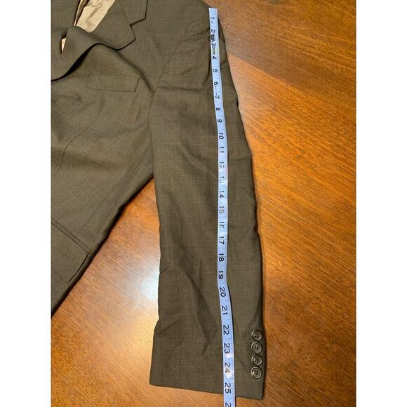 Vtg Chaps Ralph Lauren Wool Cashmere Blend 44R Plaid Blazer Sport Coat Cottage - Picture 11 of 16